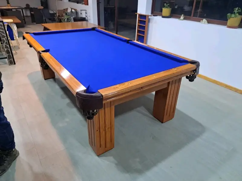 MESA DE POOL COMEDOR CON BANCAS - 1