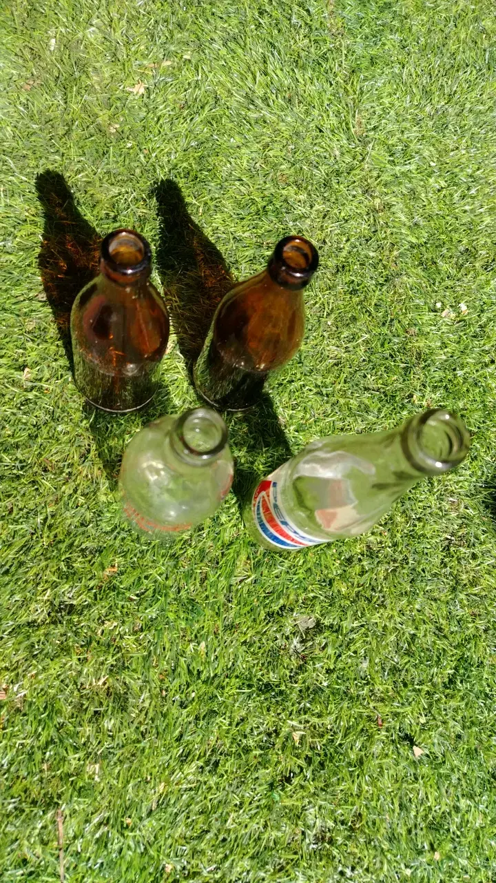 Botellas de vidrio vintage Pepsi y Cachantun - 4
