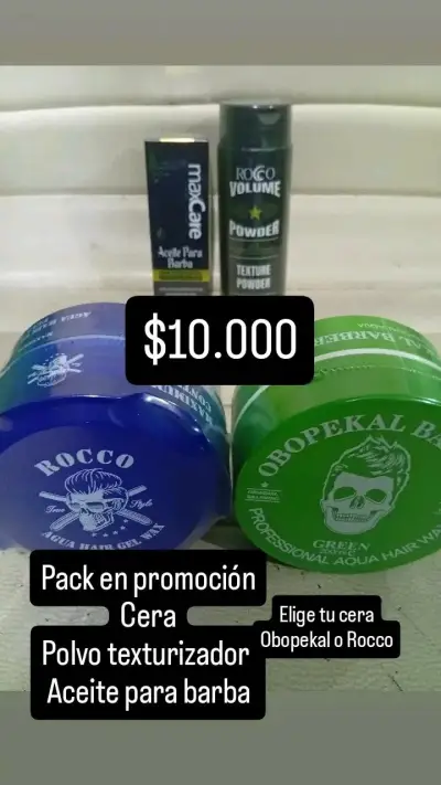 Pack de Cuidado Capilar Rocco y MaxCare - miniatura 1