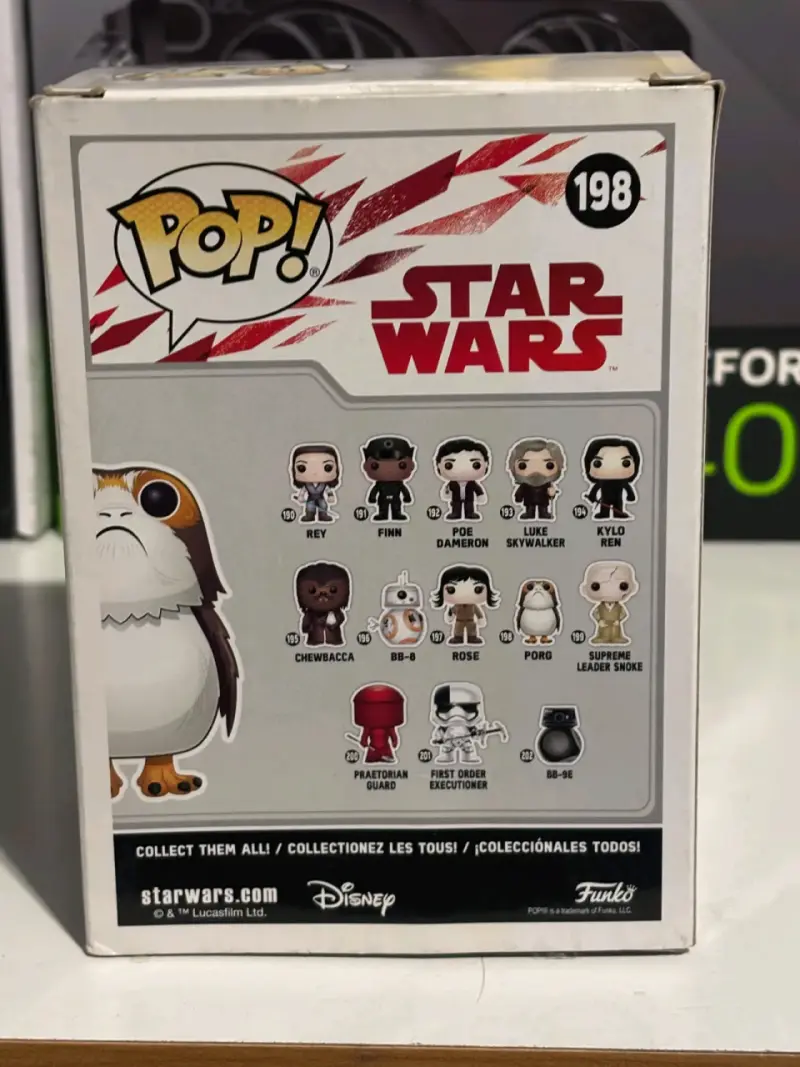 Figura Funko Pop Porg Star Wars - 1