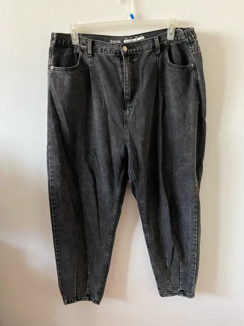 Jeans negros Sybilla talla 52 - 1