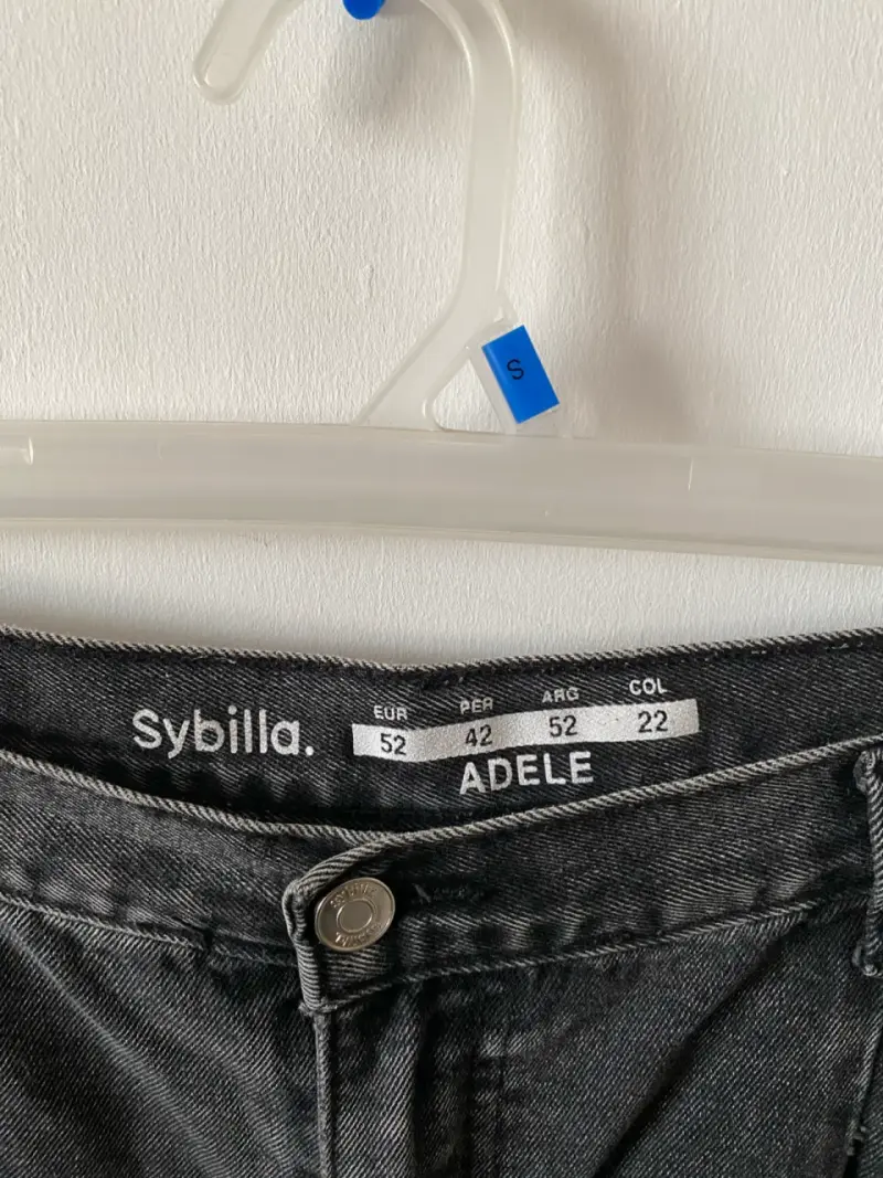 Jeans negros Sybilla talla 52 - 2