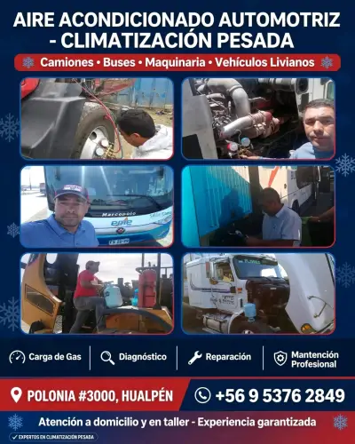 Servicio de aire acondicionado automotriz en Hualpén - miniatura 1