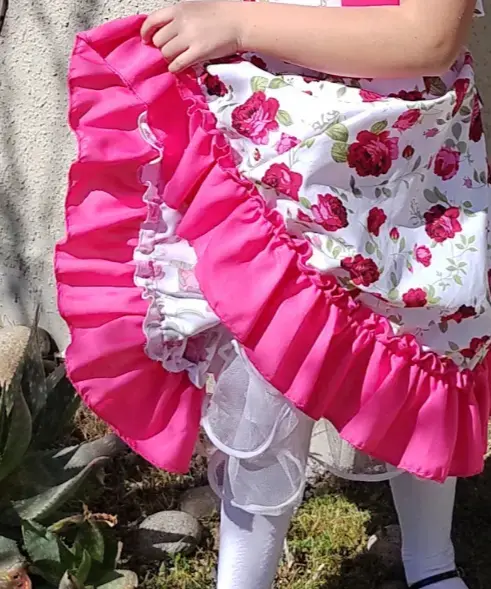 Vestido Huasita con falso t12 - 2