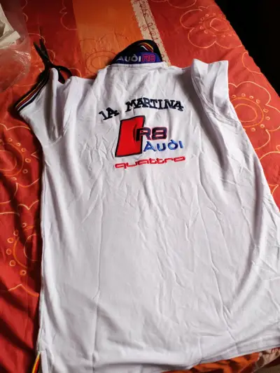Polera Polo Blanca La Martina R8 Audi - miniatura 2