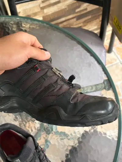 Zapatillas de trekking Adidas Gore-Tex negras - miniatura 8