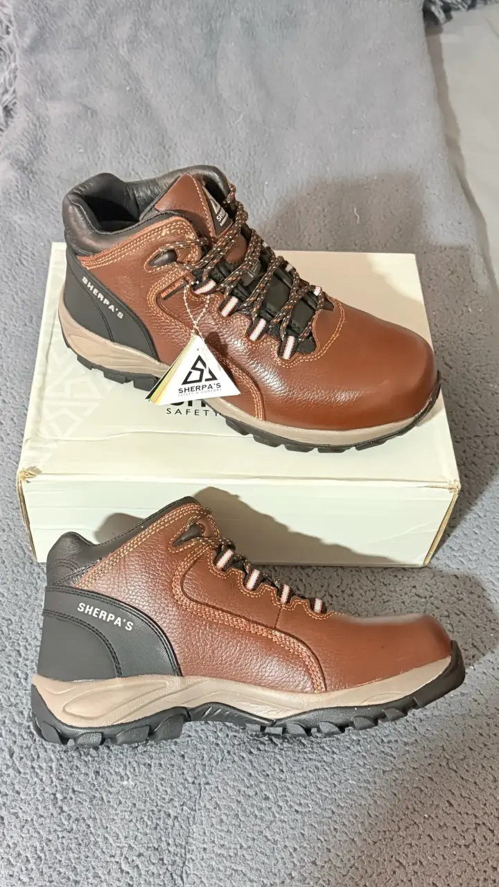 Botas de seguridad Sherpa's marrones - 1