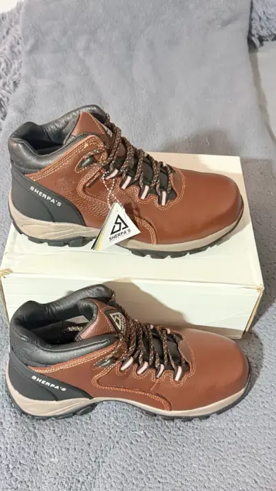 Botas de seguridad Sherpa's marrones - miniatura 2
