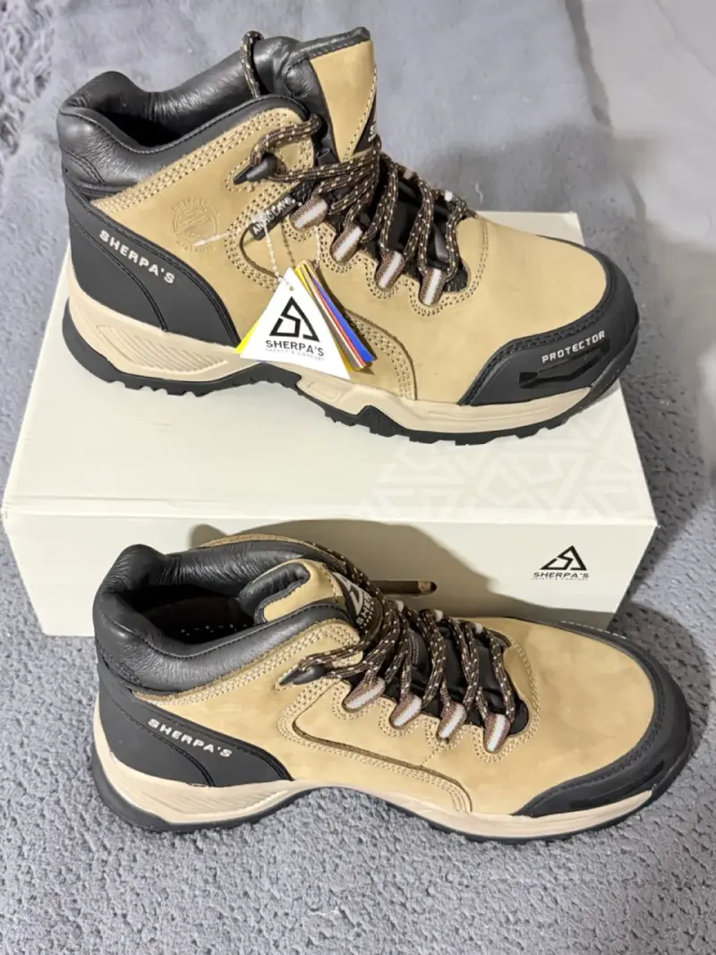 Botas de seguridad Sherpa's marrones - 2
