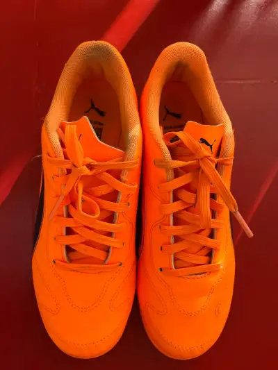 Zapatillas deportivas naranjas Puma para hombre - miniatura 3