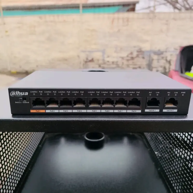 Switch PoE Dahua con 8 Puertos - 2