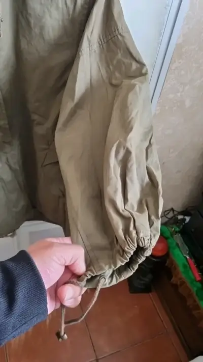 Parka beige con capucha para hombre Marquis - miniatura 3