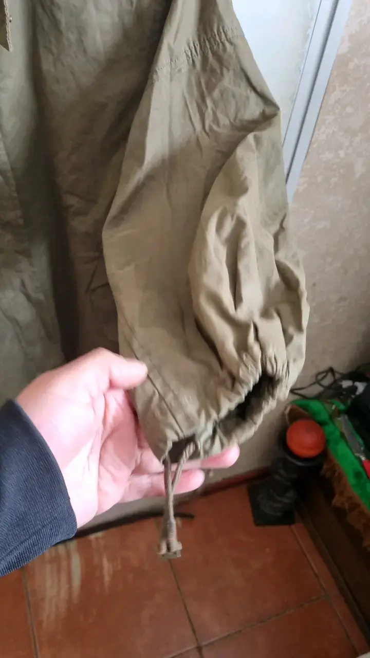 Parka beige con capucha para hombre Marquis - 4