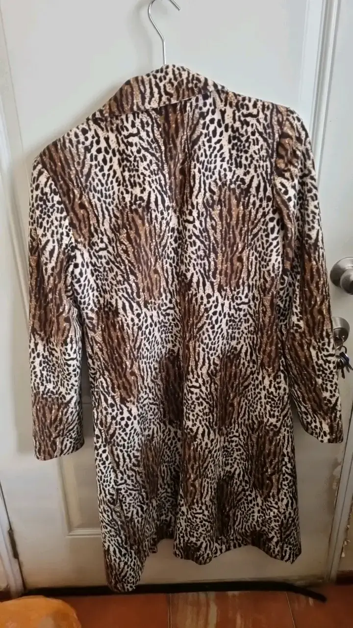 Abrigo animal print Only Global Girl talla M - 3
