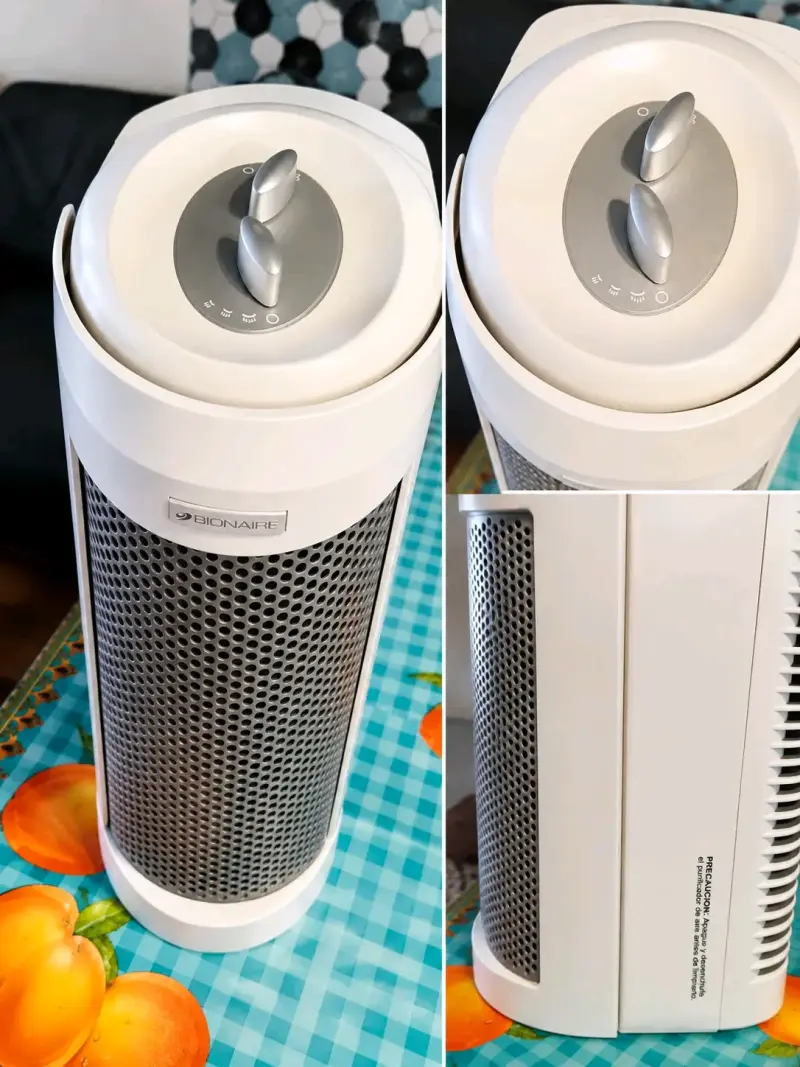 Purificador de Aire Bionaire Blanco Compacto