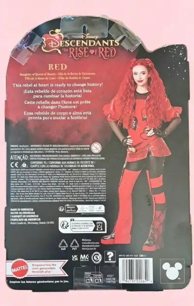 Muñeca Disney Descendants Red Mattel - miniatura 3