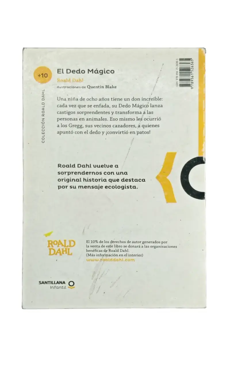 Libro infantil 'El Dedo Mágico' de Roald Dahl - 2