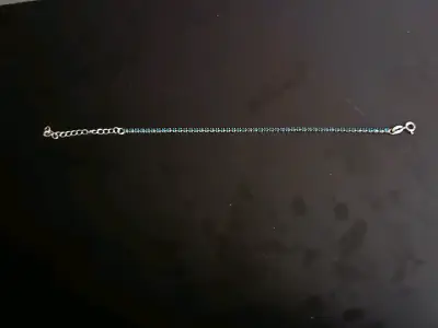 Pulsera de plata con piedras azules - miniatura 2