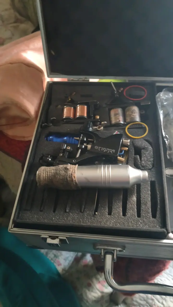 Kit de Tatuaje Completo con Máquinas y Accesorios - 2