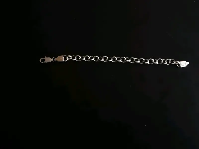 Pulsera de plata 925 estilo italiano - 1