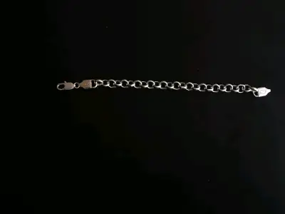 Pulsera de plata 925 estilo italiano - miniatura 1