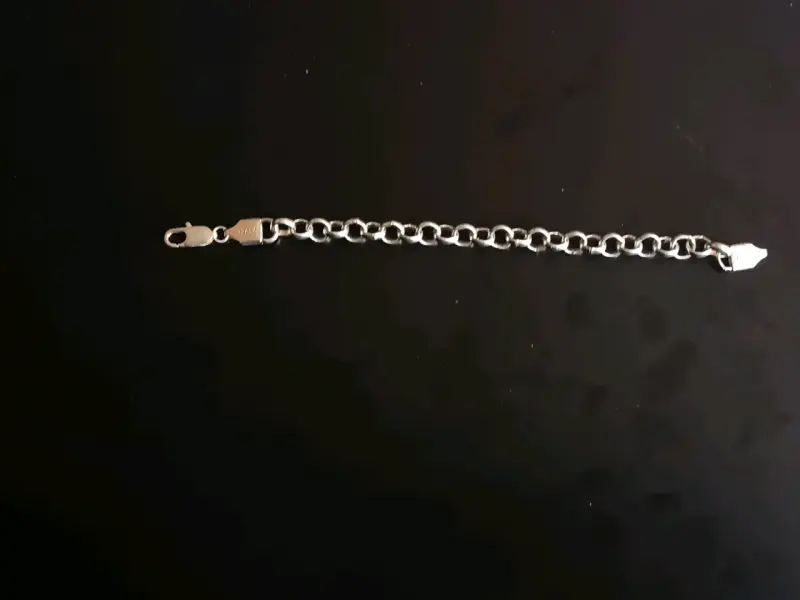 Pulsera de plata 925 estilo italiano - 2
