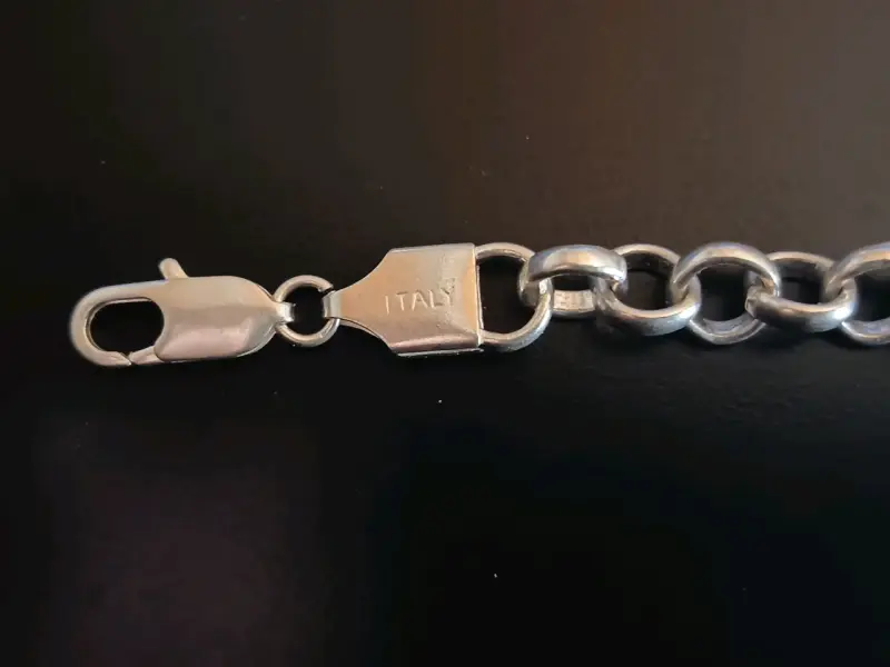 Pulsera de plata 925 estilo italiano - 3