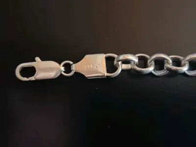 Pulsera de plata 925 estilo italiano - miniatura 3