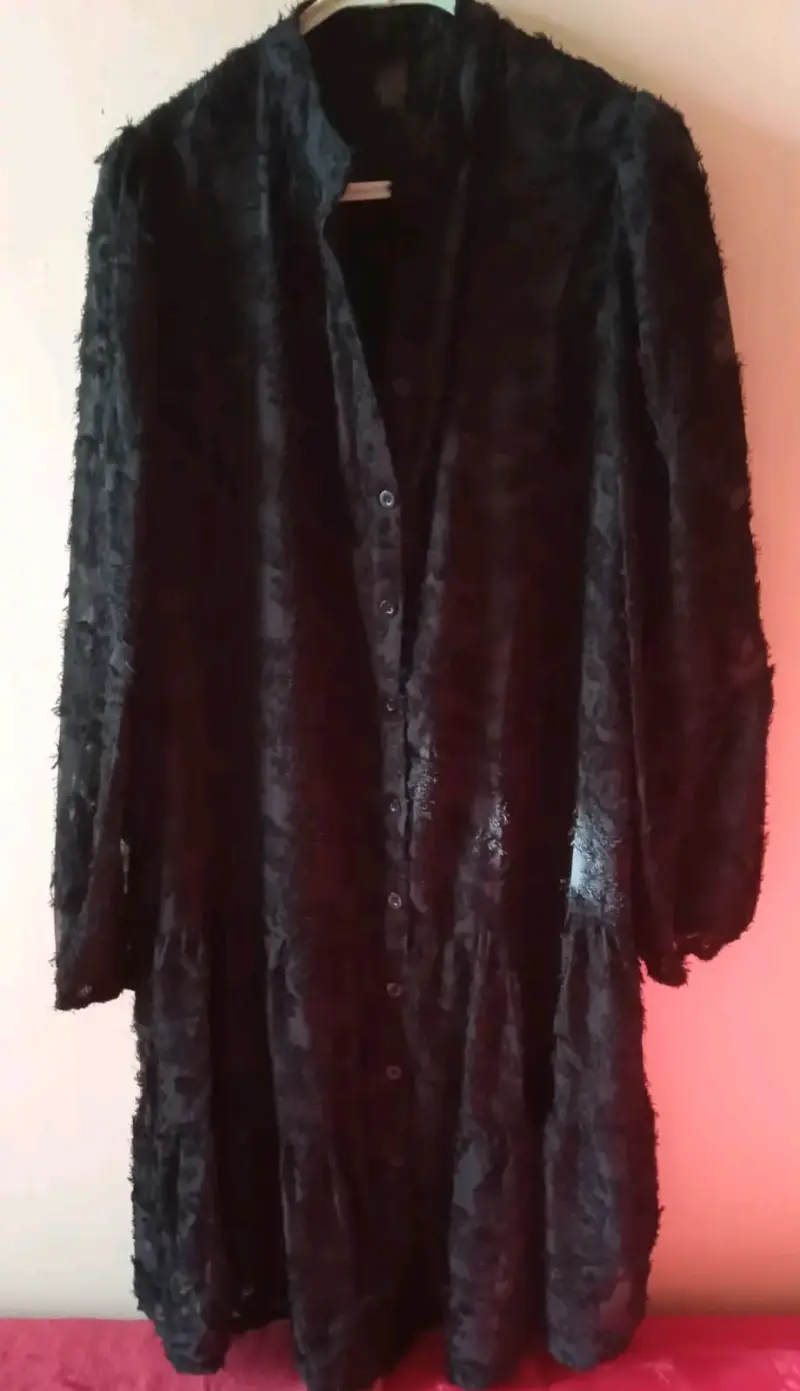Vestido Negro Mujer XL - 2