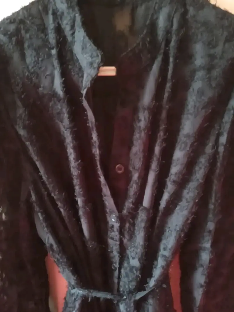 Vestido Negro Mujer XL - 4