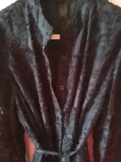 Vestido Negro Mujer XL - miniatura 4