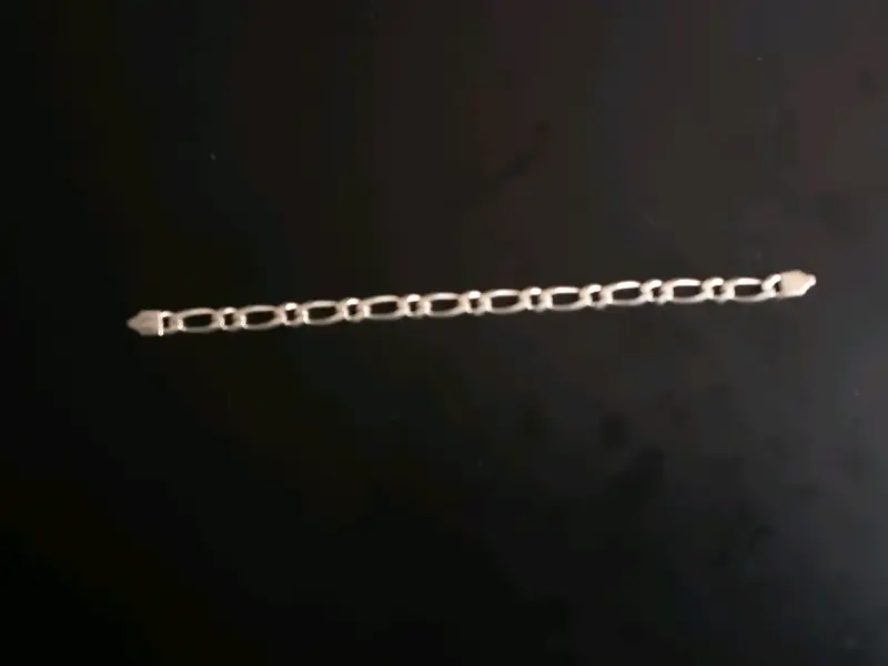 Pulsera de plata 925 estilo cadena - 2
