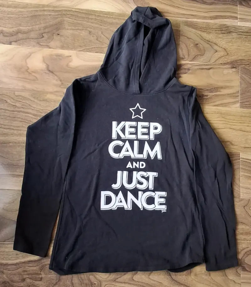 Polerón con capucha 'Keep Calm and Just Dance' - 1