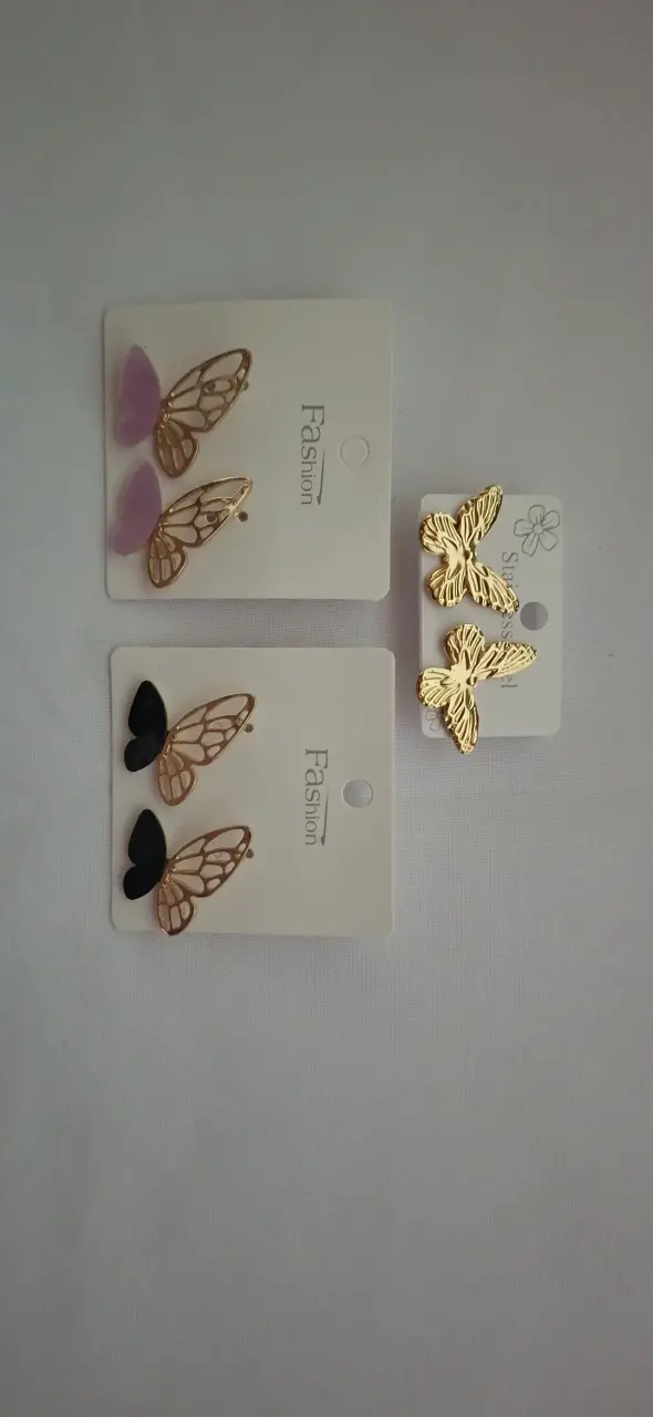 Set de aros variados de moda - 2