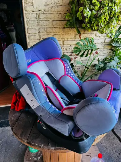Silla de Auto para Bebé Baby Way Morada - miniatura 3