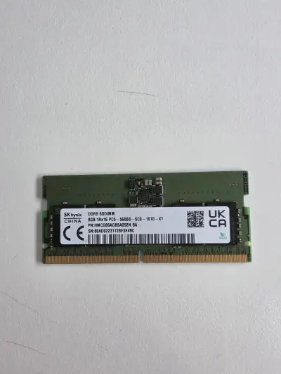 Memoria RAM DDR5 8GB 5600 MHZ Para Notebook - miniatura 1
