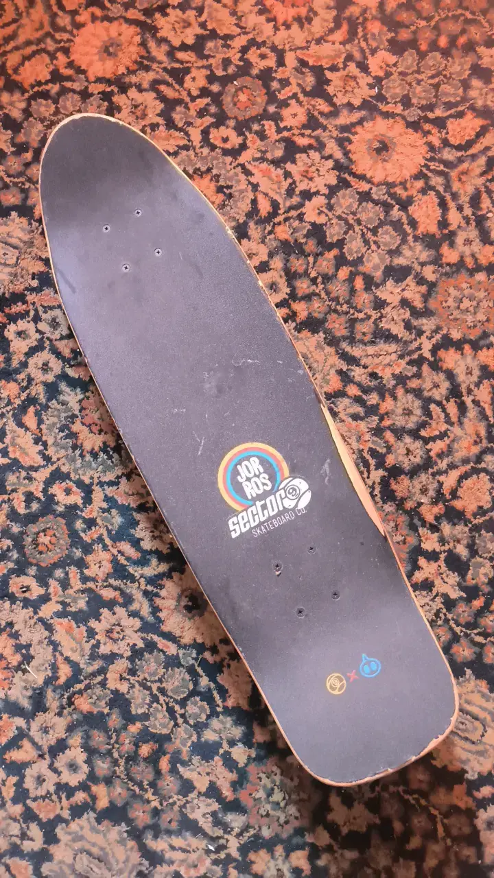 Longboard Sector 9 con diseño colorido - 5