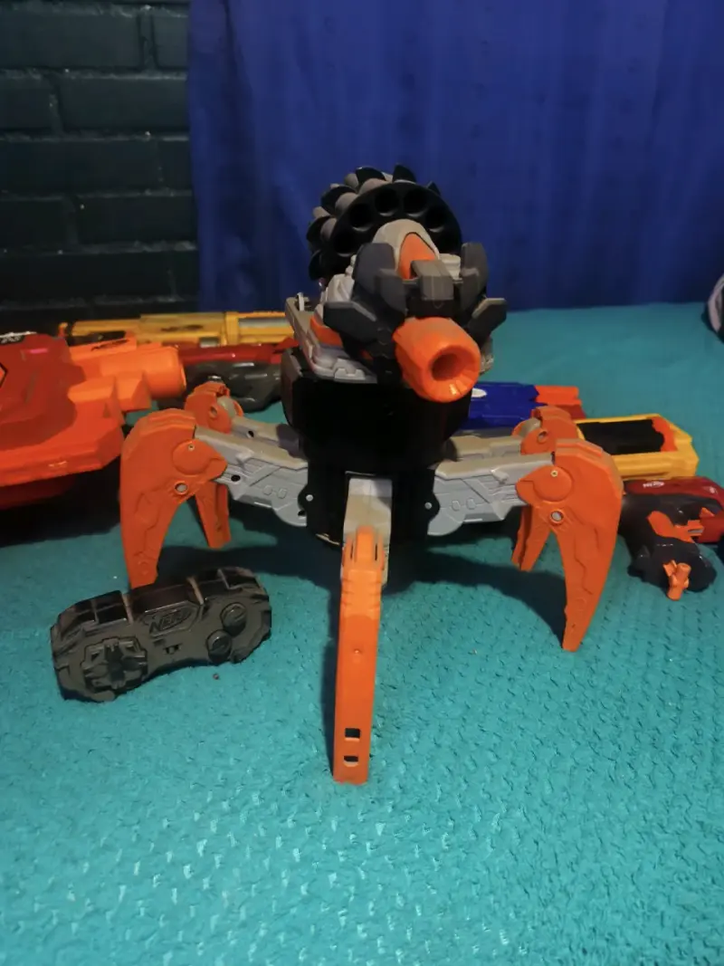 Lote de lanzadores Nerf Mega y Elite - 3