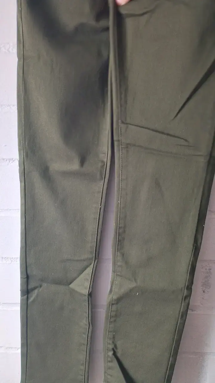 Pantalones verde oliva Scott James slim fit - 4