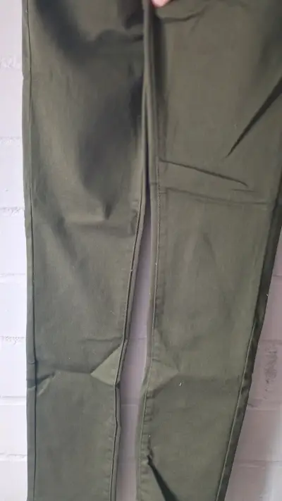 Pantalones verde oliva Scott James slim fit - miniatura 4