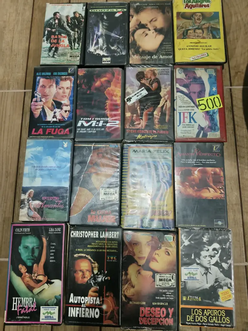 Películas vhs originales - 2