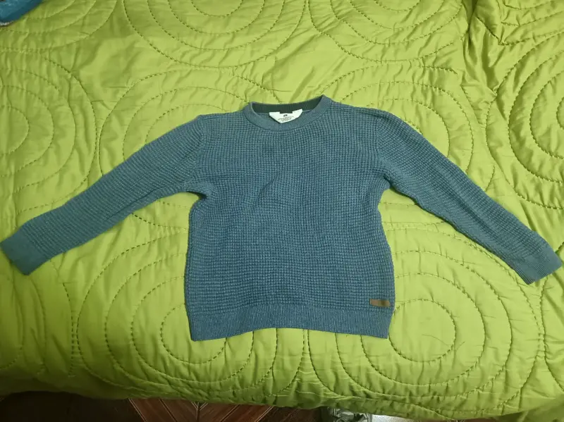 Suéter de niño azul marca mym - 1