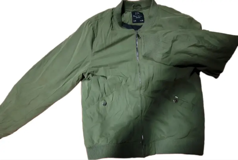 Chaqueta bomber verde para mujer - 3