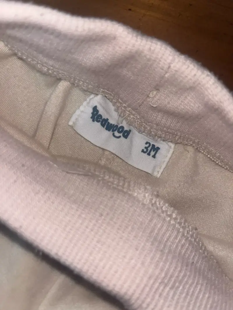 Pantalones de bebé color crema Redwood 3M - 3