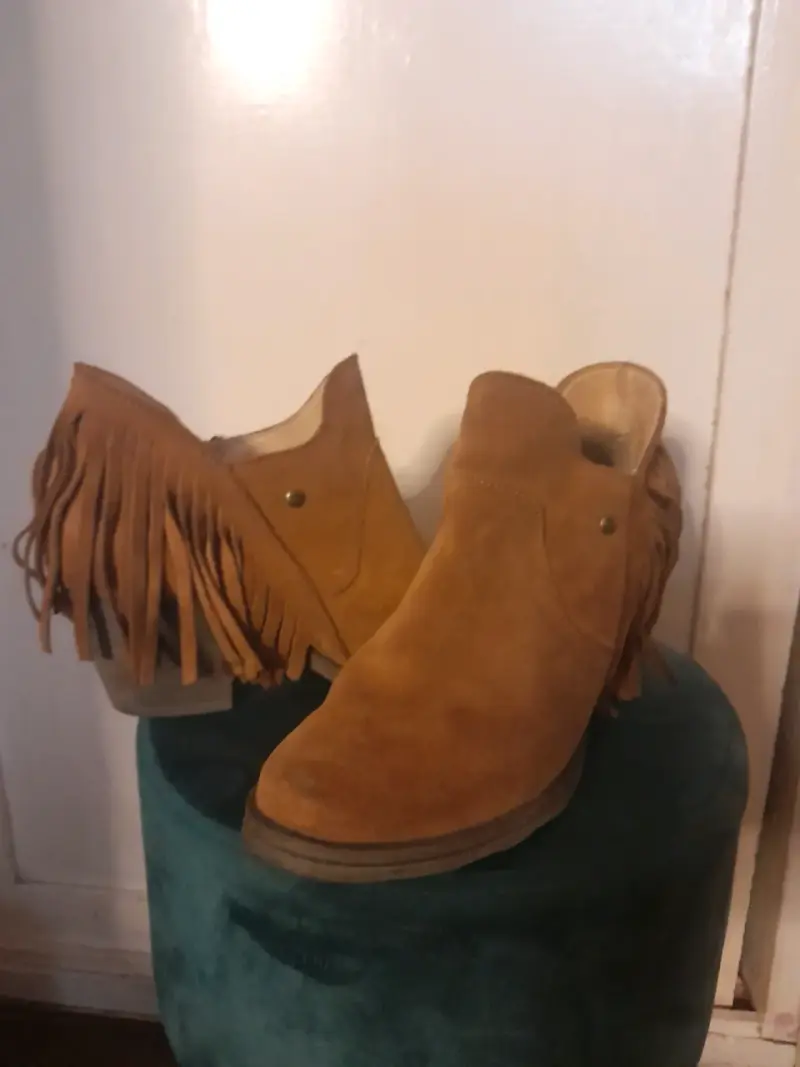 Botines de cuero reno hush puppies n°38 - 1