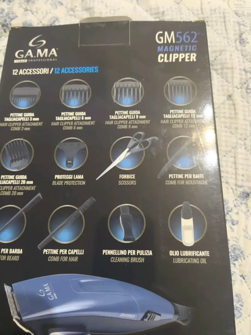 Cortadora de Pelo Gama GM562 con Motor Magnético - 3