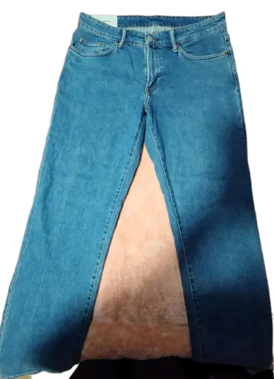 Jeans azul regular fit H&M para hombre - miniatura 1
