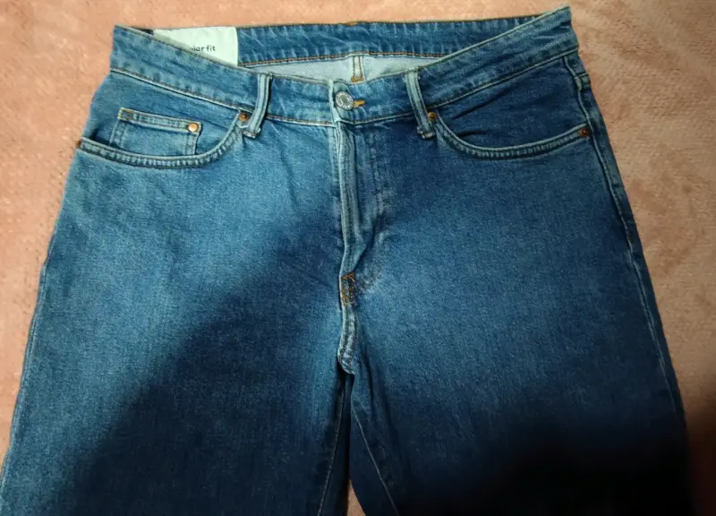 Jeans azul regular fit H&M para hombre - 3