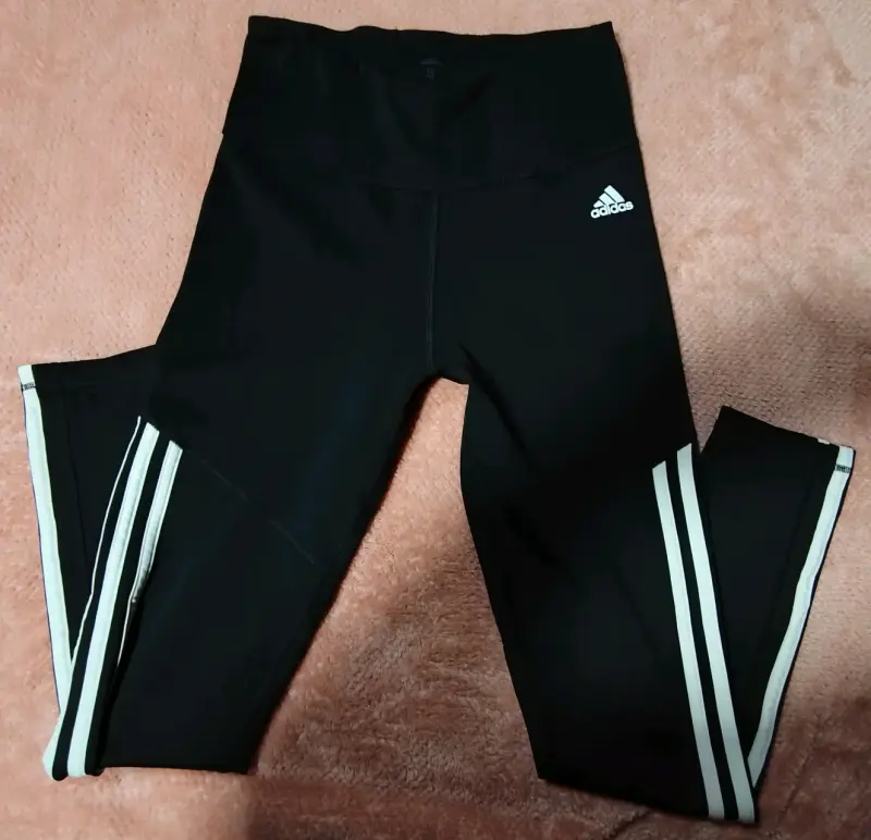 Leggings deportivos negros Adidas Climalite - 1