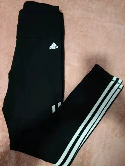 Leggings deportivos negros Adidas Climalite - miniatura 4